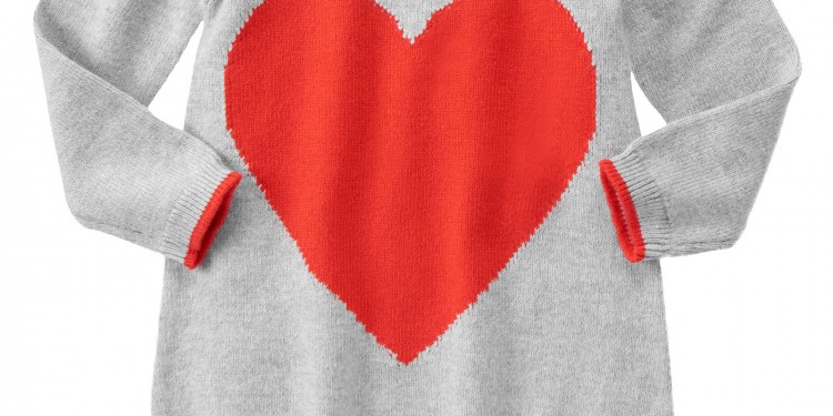 Gymboree Heart Sweater Dress – $36.95
