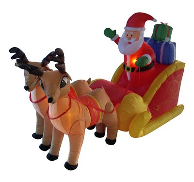 Inflatable Christmas Lawn Decorations