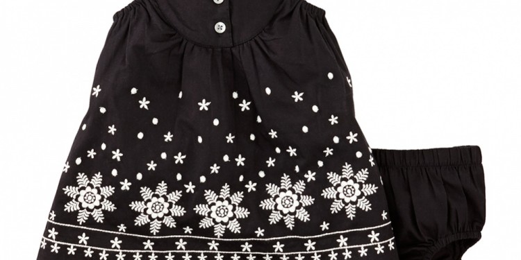 Tea Collection Magisch Embroidered Sateen Dress – $49.00