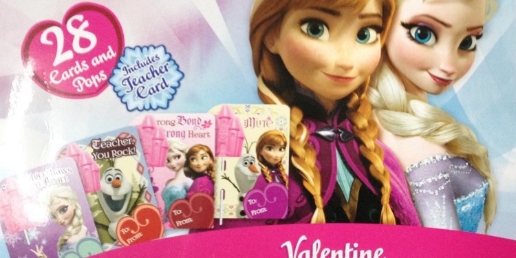 FROZEN Valentine day cards