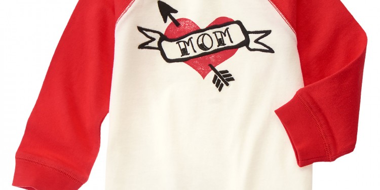 Gymboree Heart Mom Long Sleeve Tee – $15.96
