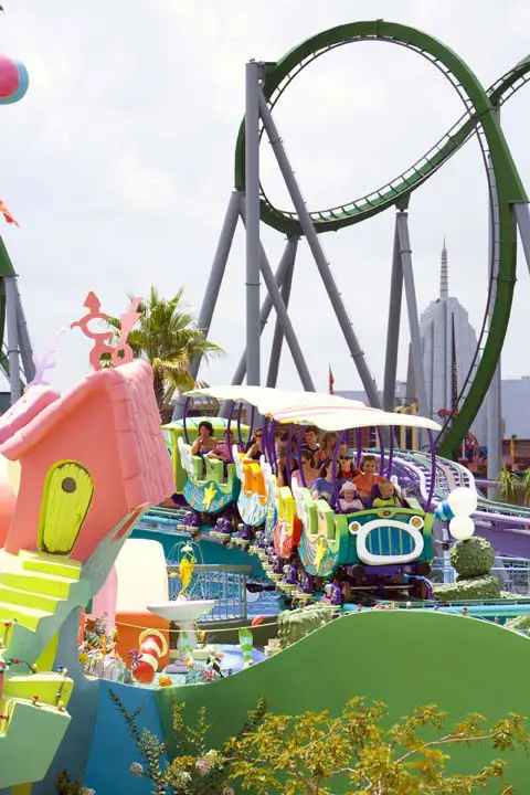 This fun ride is perfect for little visitors to Universal's Islands of Adventure. 