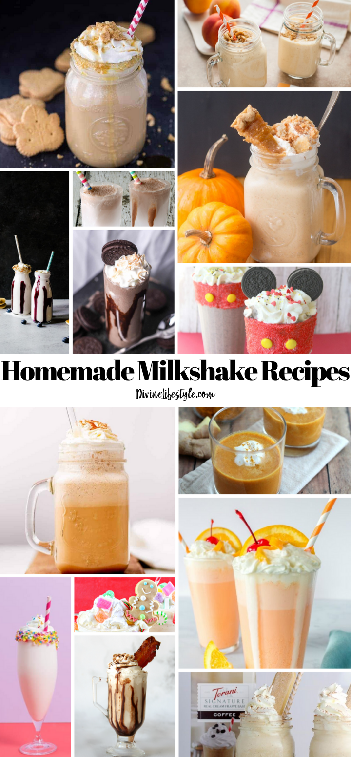 Homemade Milkshake Recipes for Blender