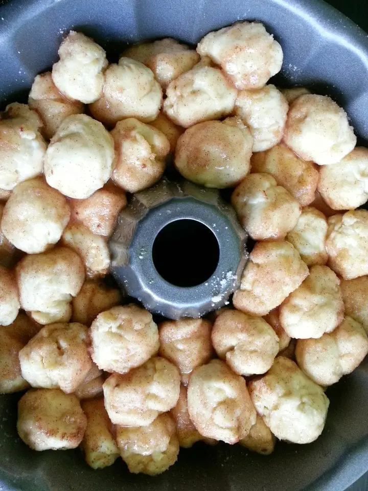 dough into balls