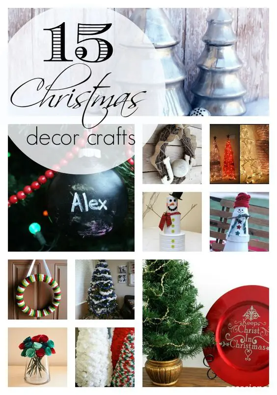 15 Christmas Decor Crafts