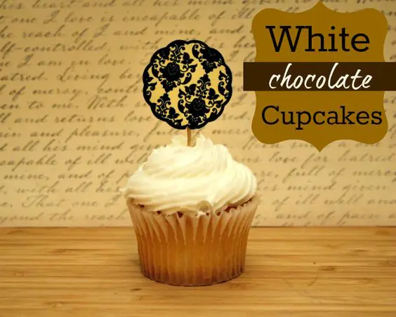 White Chocolate Cupcakes Recipe