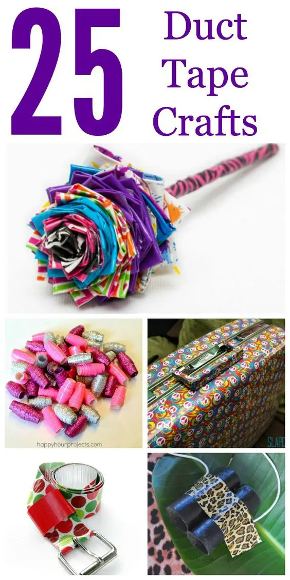 25 Duct Tape Crafts