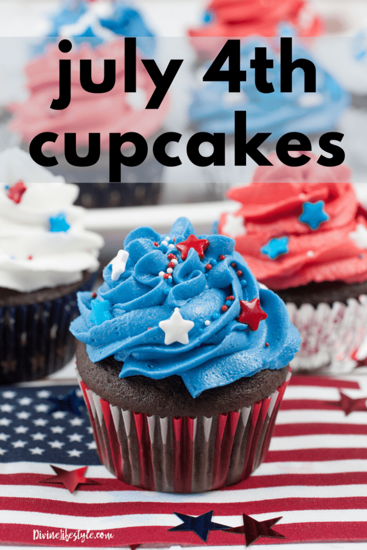 July 4th Cupcakes Recipe
