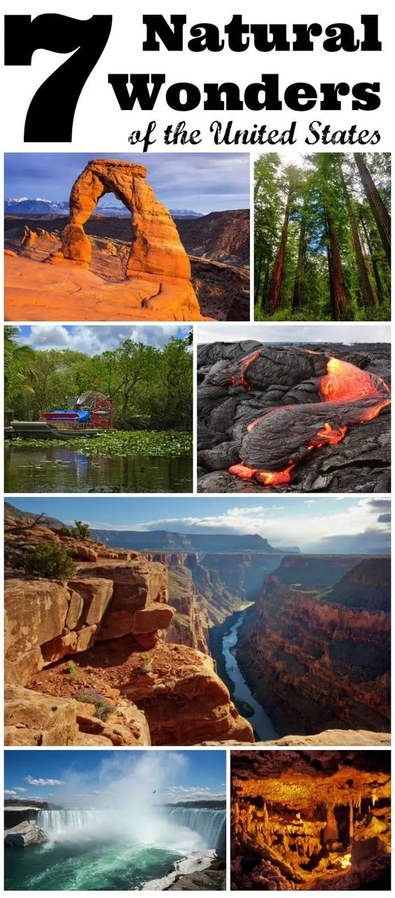 7 Natural Wonders of the United States
