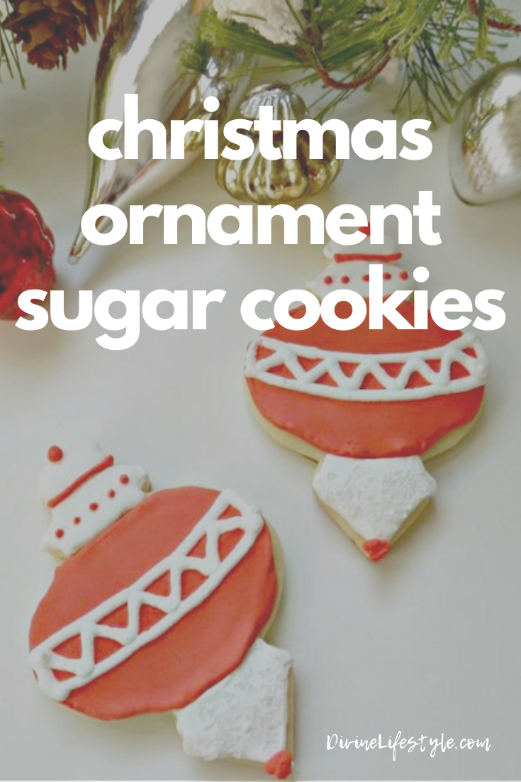 Christmas Ornament Sugar Cookies