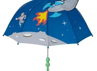 Fun Rainwear for Boys from Kidorable Space Umbrella