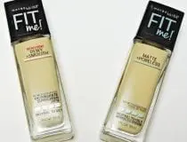 Maybelline Fit Me Foundations
