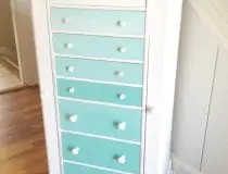 DIY Ombre Dresser