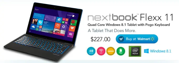 Nextbook Flexx 11 2-in-1 at Walmart Tablet Review