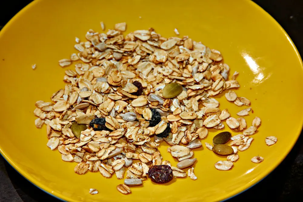 Nature Valley Toasted Oats Muesli on Plate