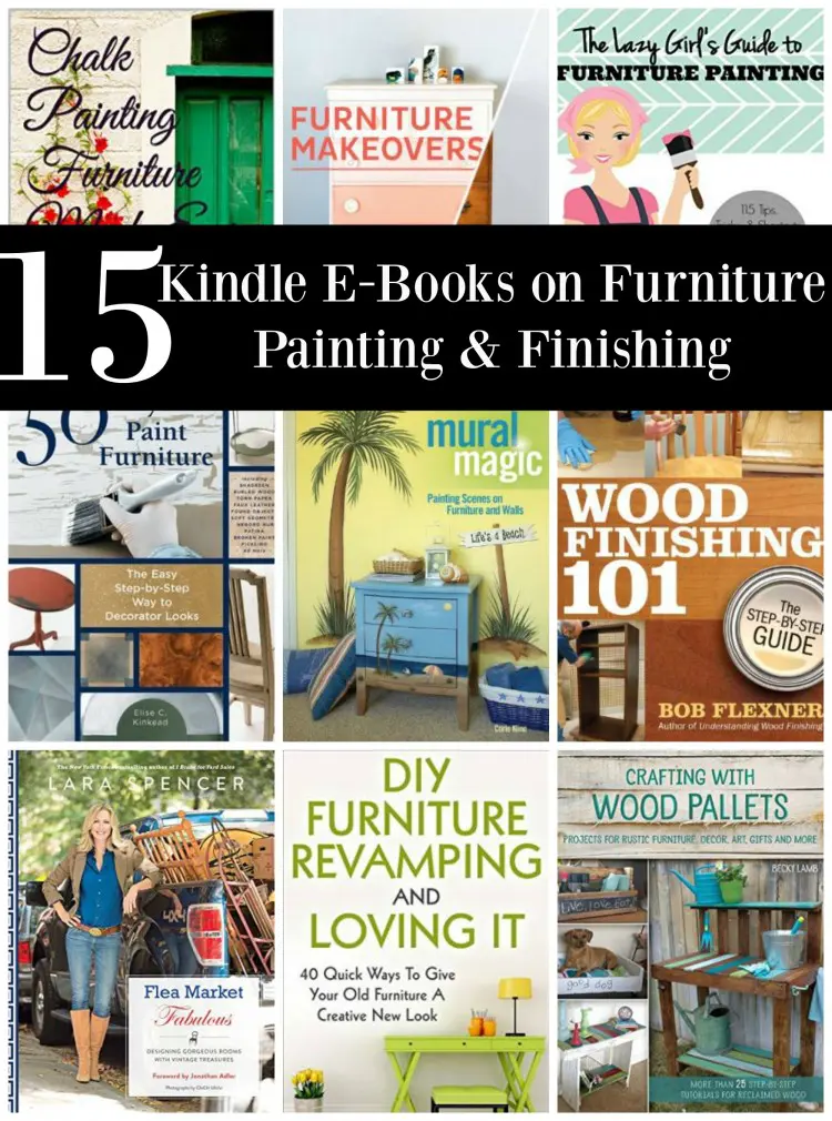 15 Furniture Painting and Refinishing Kindle Books