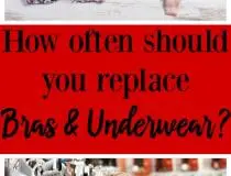 How often should you replace bras and underwear