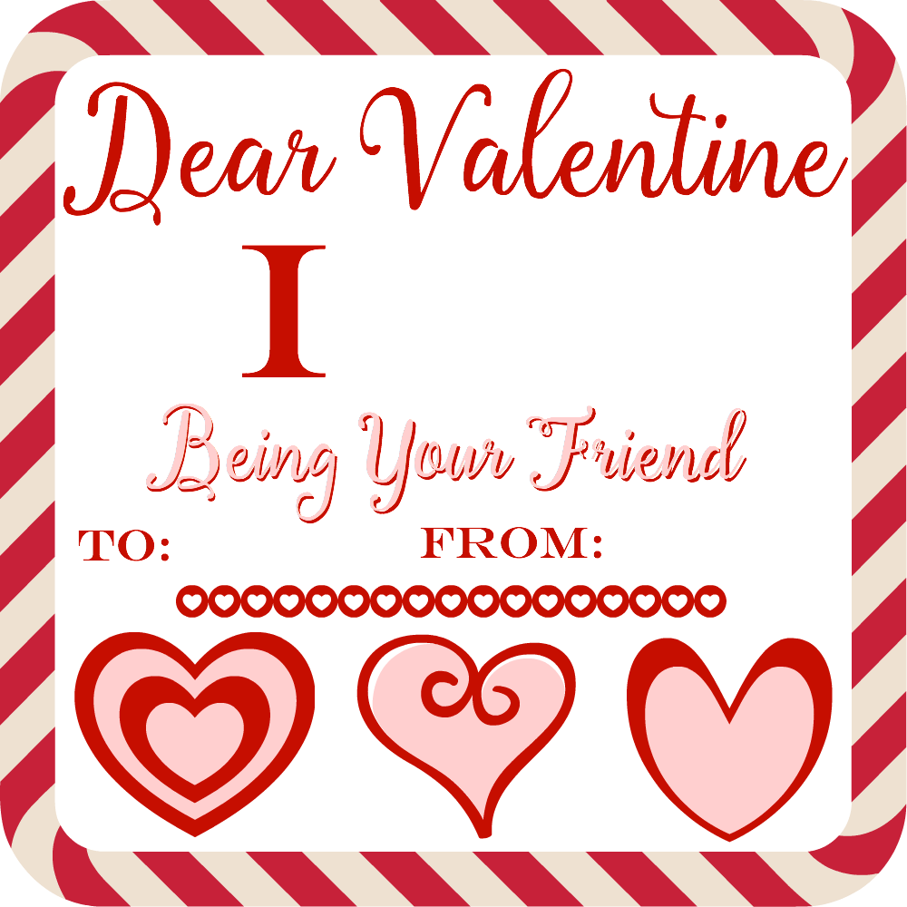 Valentine's Day Printable Card
