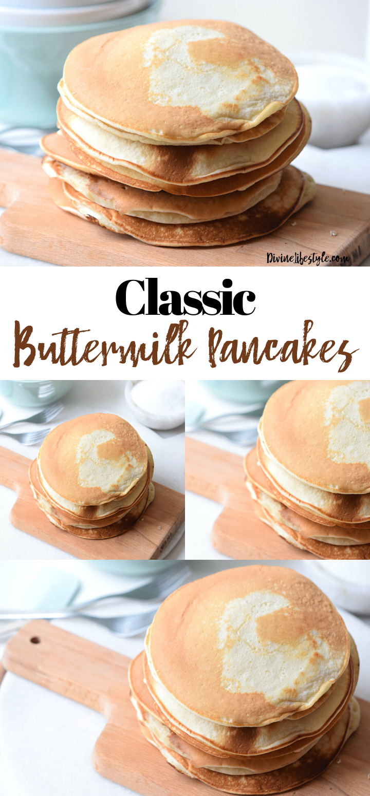 Classic Buttermilk Pancakes with Vanilla