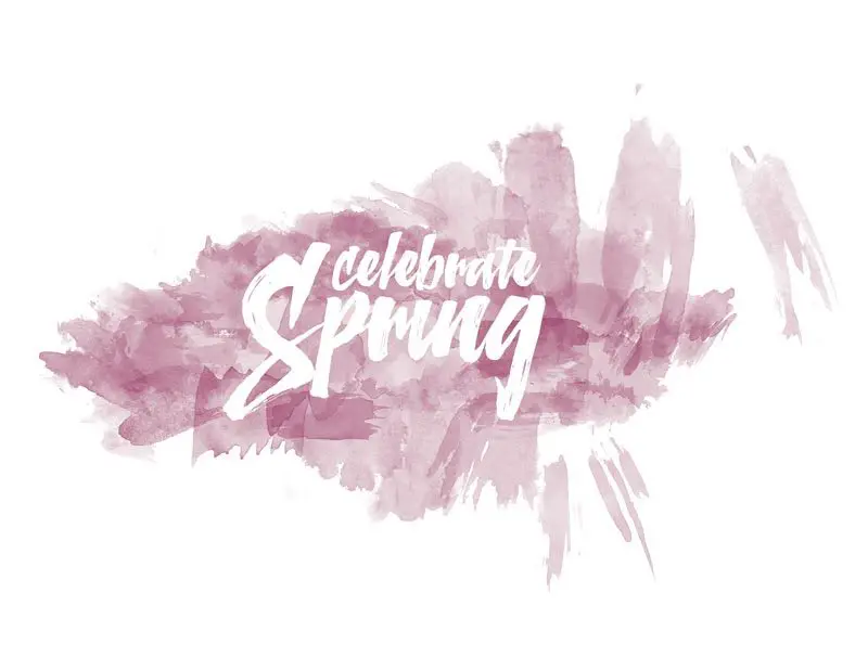 Celebrate Spring Wall Art Printable