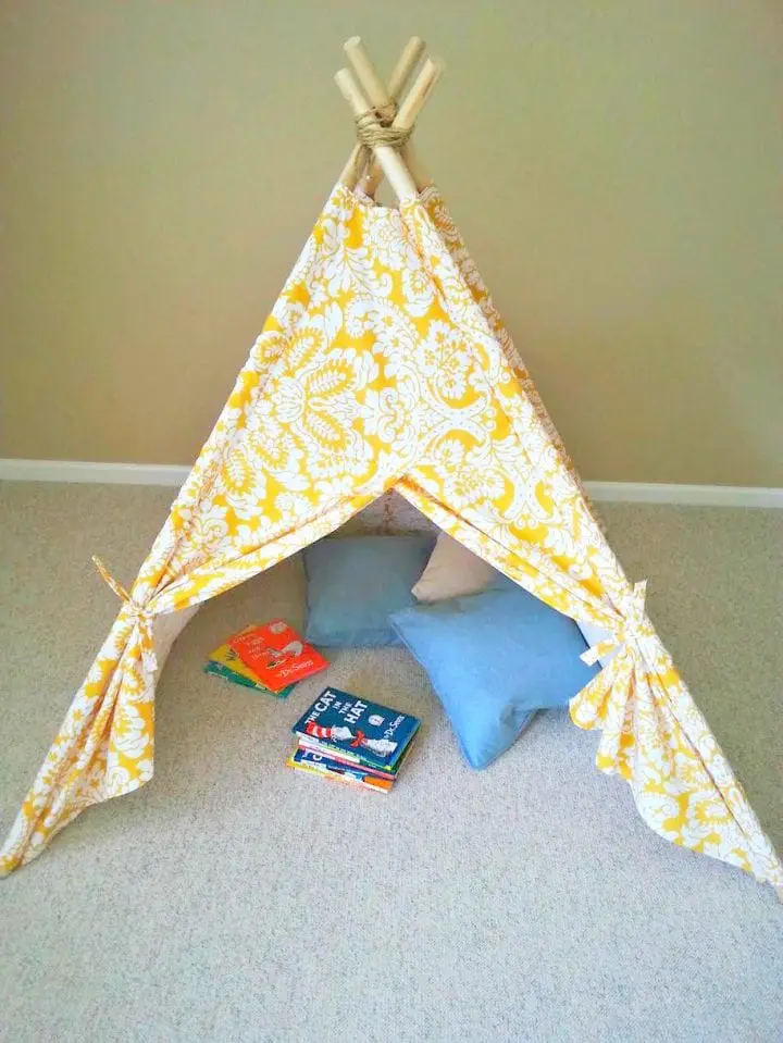how to make a child's teepee tent