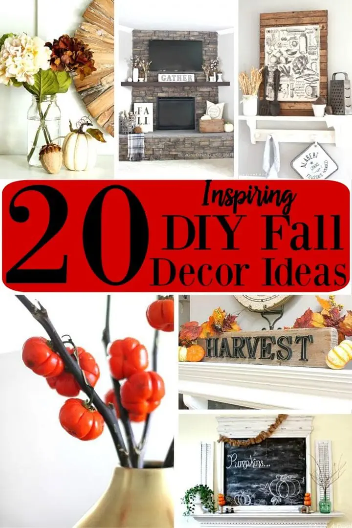 20 Inspiring DIY Fall Decor Ideas