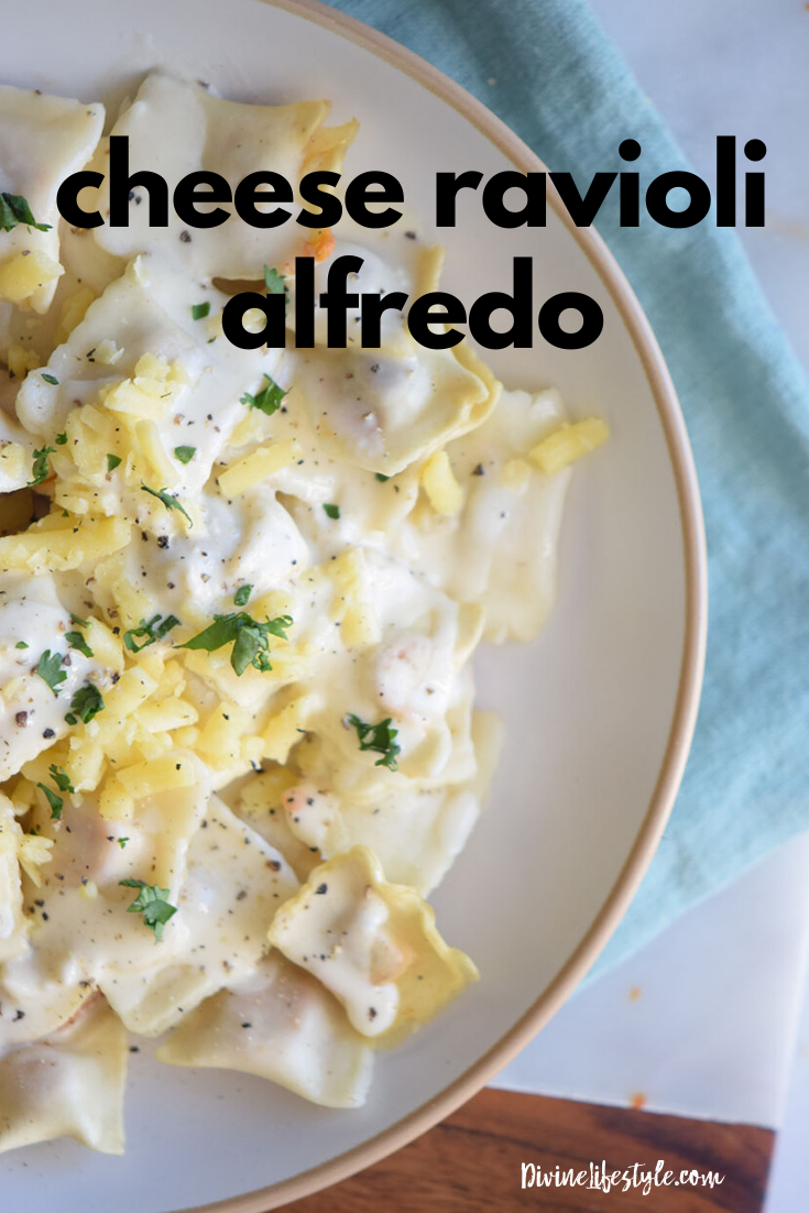 Cheese Ravioli Alfredo Recipe