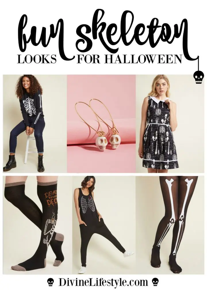 Fun Skeleton Halloween Fashion for Women