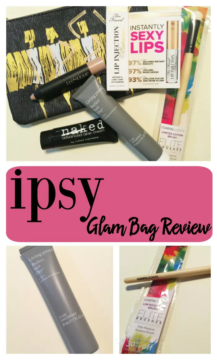 Ipsy Glam Bag Reveal September 2016
