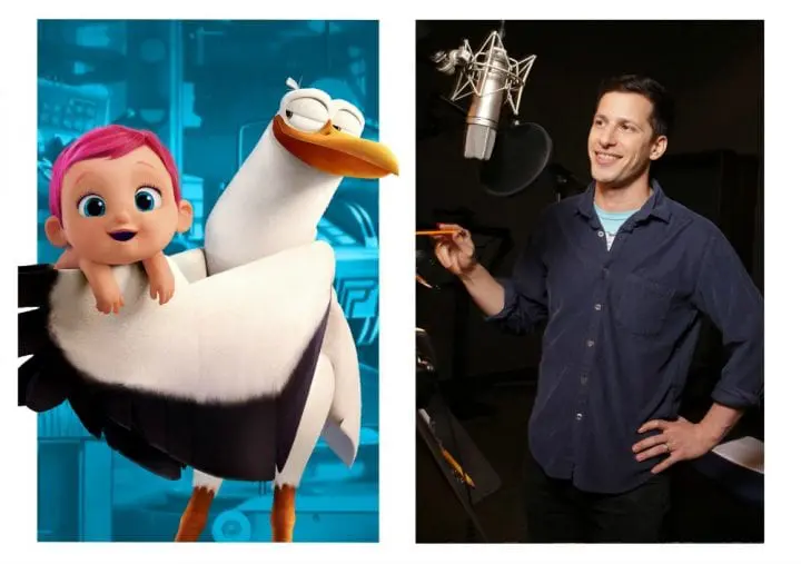 Meet the characters in STORKS the Movie #STORKS Andy Samberg