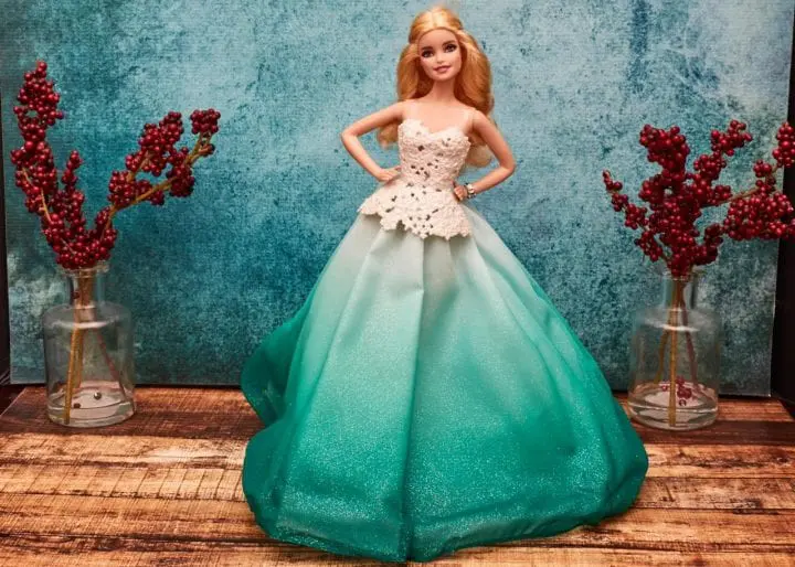 Celebrate the season with the 2016 Holiday Barbie Doll