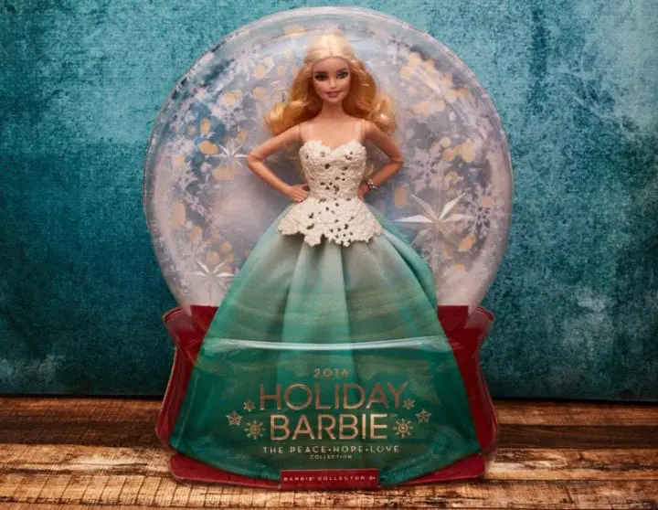 Celebrate the season with the 2016 Holiday Barbie Doll