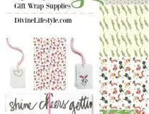 Gorgeous Holiday Gift Wrap Supplies