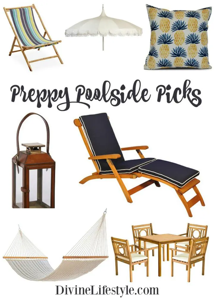 Preppy Poolside Picks