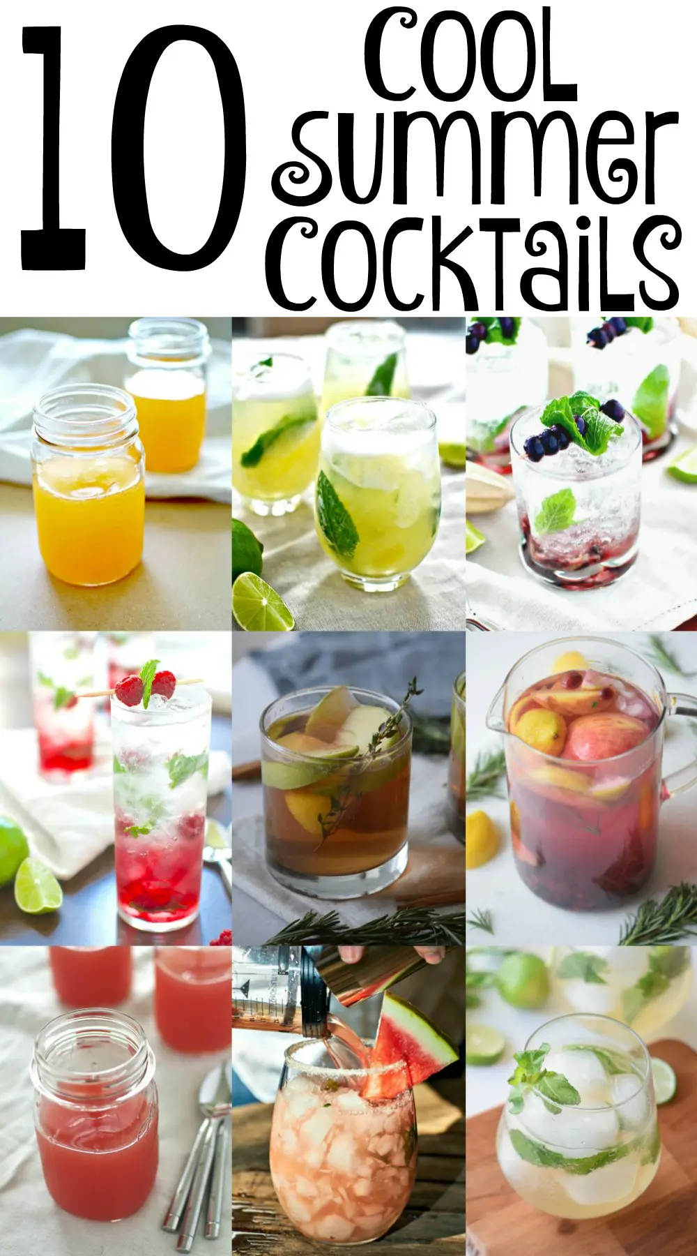 10 Cool Summer Cocktails