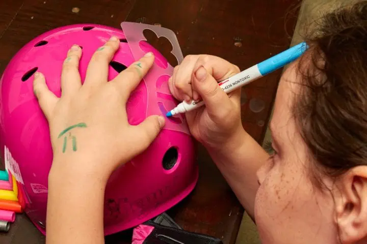 Design Your Own Helmet with Wipeout Dry Erase Productive Gear