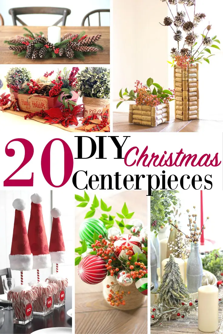 20 DIY Christmas Centerpieces