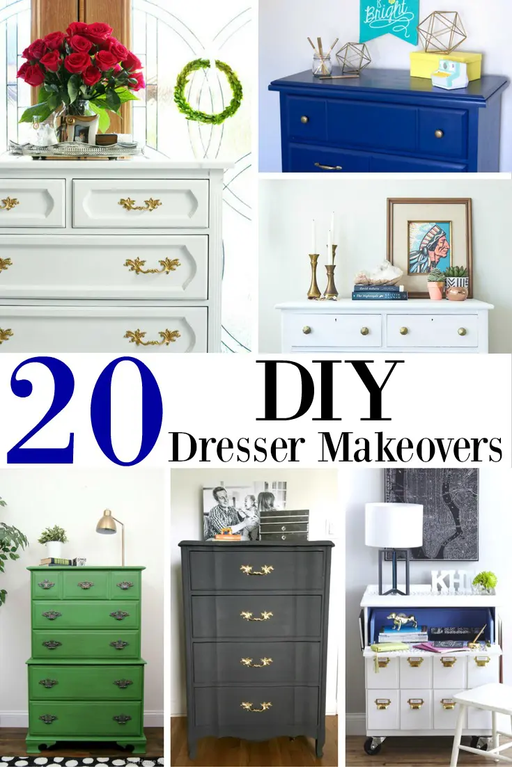 20 DIY Dresser Makeovers