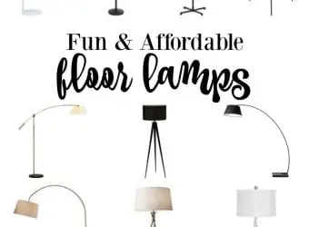 Fun & Affordable Floor Lamps