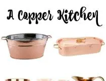 Copper Kitchen Pieces