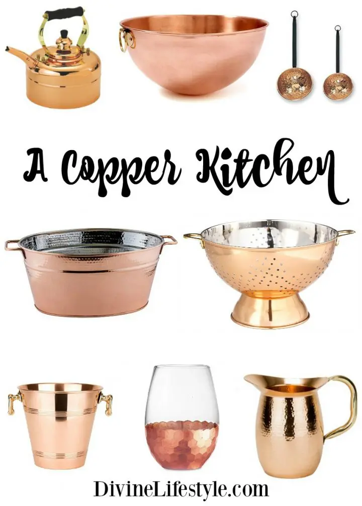 Copper Kitchen Pieces
