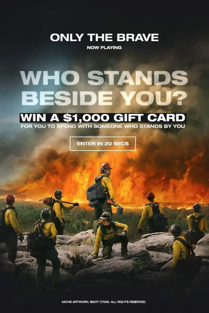 WIN a $1000 Gift Card to Spend with Someone Who Stands By You