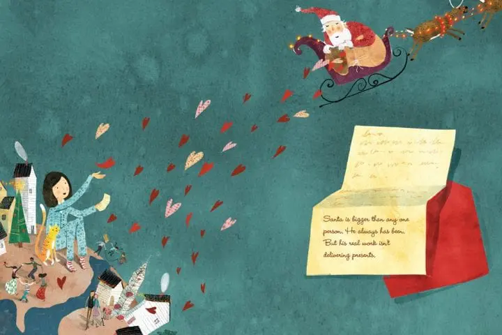 Love, Santa: A book for sharing the beautiful truth about Santa #LoveSantaBook
