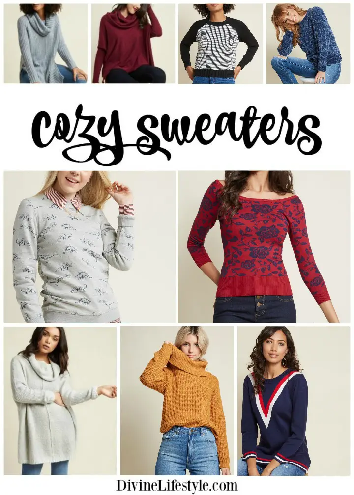 Keep Warm with these Cozy Knit Sweaters for Women