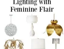 Lighting with Feminine Flair