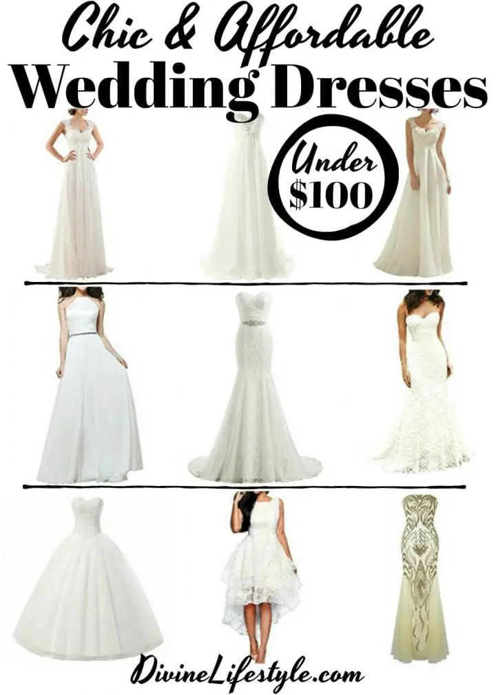 Chic and Affordable Wedding Dresses Under $100 DivineLifestyle.com