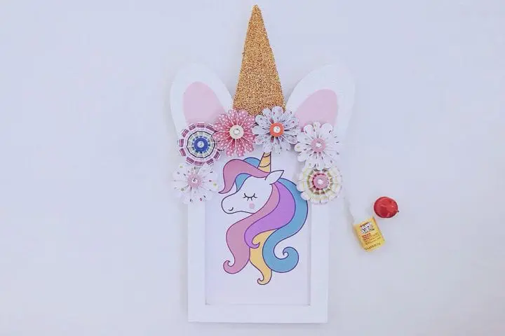 DIY Unicorn Picture Frame