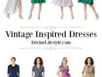 Vintage Inspired Dresses for Spring and Summer
