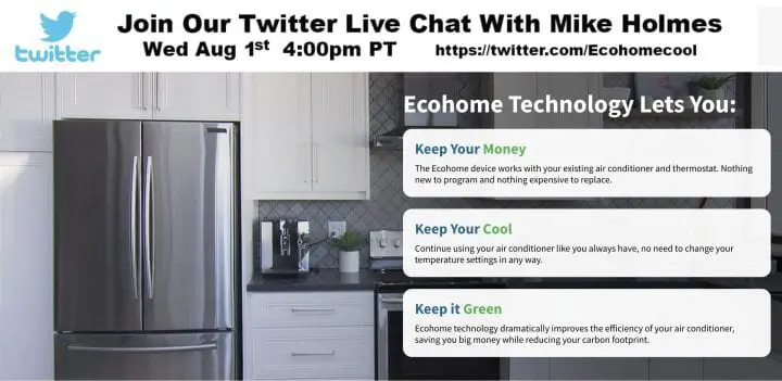 #EcoHolmes Ecohome Twitter Chat
