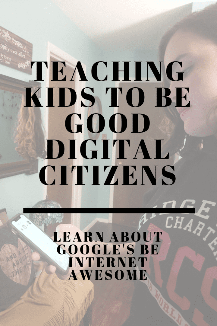 Teaching Kids to Be Good Digital Citizens and Be Internet Awesome #BeInternetAwesome #ItsCoolToBeKind